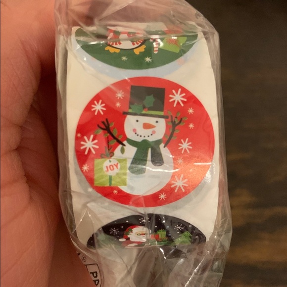 holidays Other - Gift Holiday Tags,Family Stickers -500 Labels per Roll2Inch Round Paper Stickers